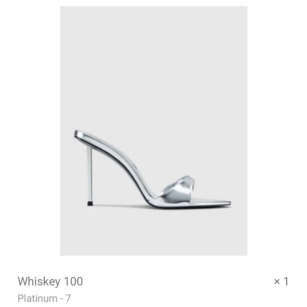 Femme LA heels size 7 US womens